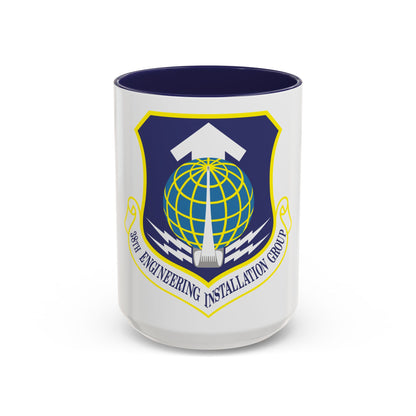 38th Engineering Installation Group (U.S. Air Force) Accent Coffee Mug
