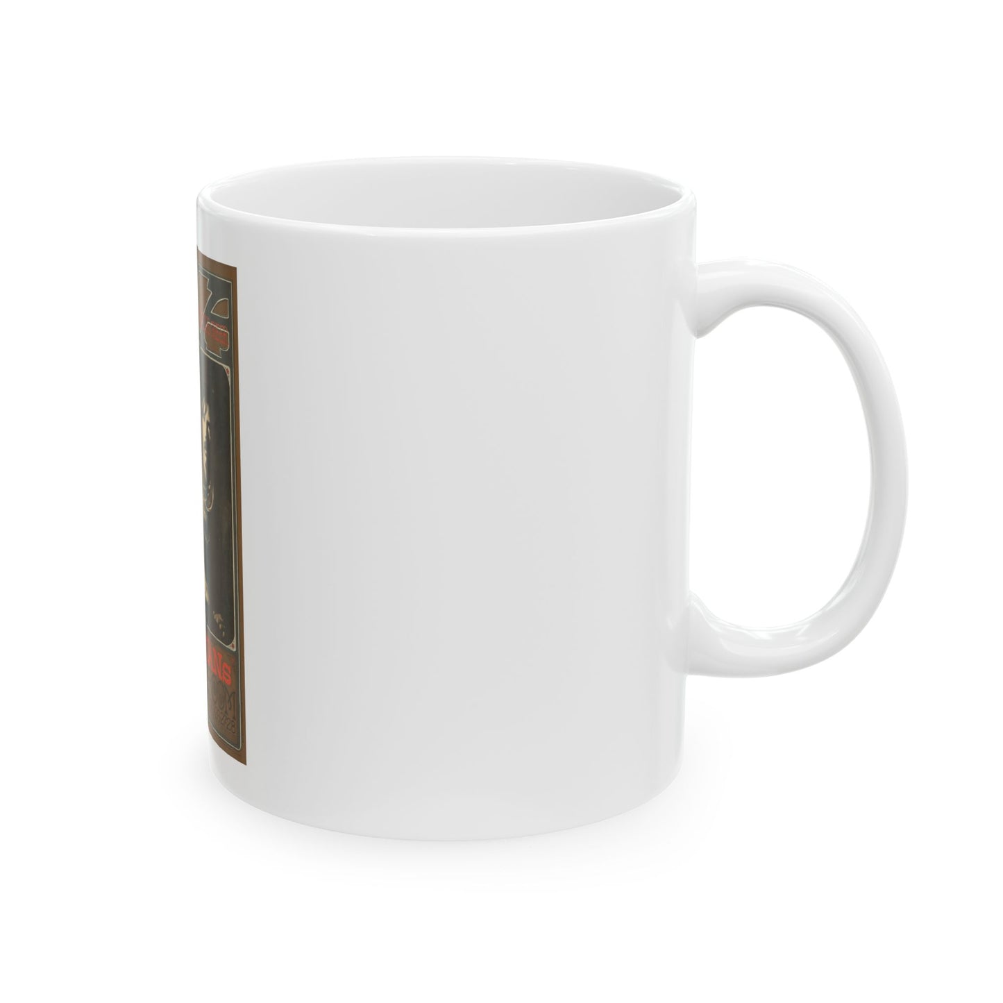 The Charlatans Poster (Music Poster) White Coffee Mug