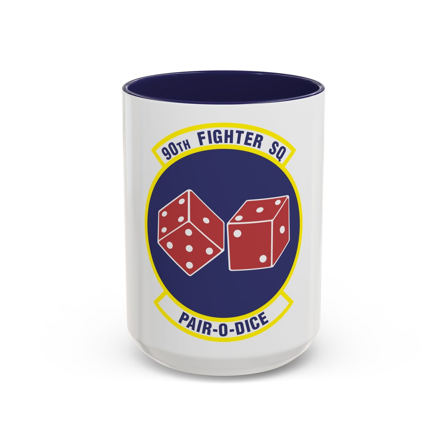 90th Fighter Squadron (U.S. Air Force) Accent Coffee Mug