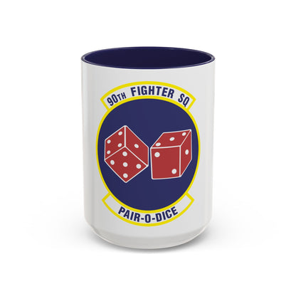90th Fighter Squadron (U.S. Air Force) Accent Coffee Mug