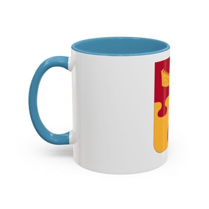675th Airborne Field Artillery Battalion v2 (U.S. Army) Accent Coffee Mug