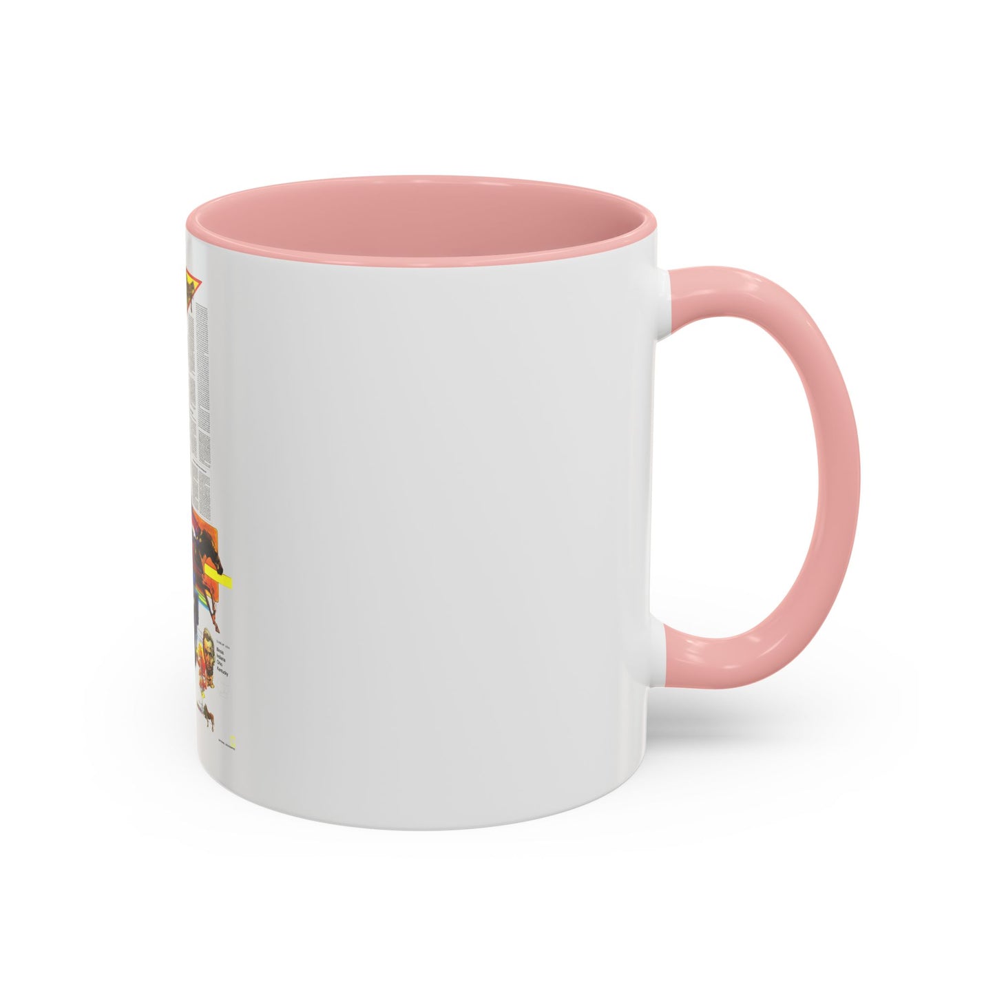 USA - Illinois, Indiana, Ohio, Kentucky 2 (1977) (Map) Accent Coffee Mug