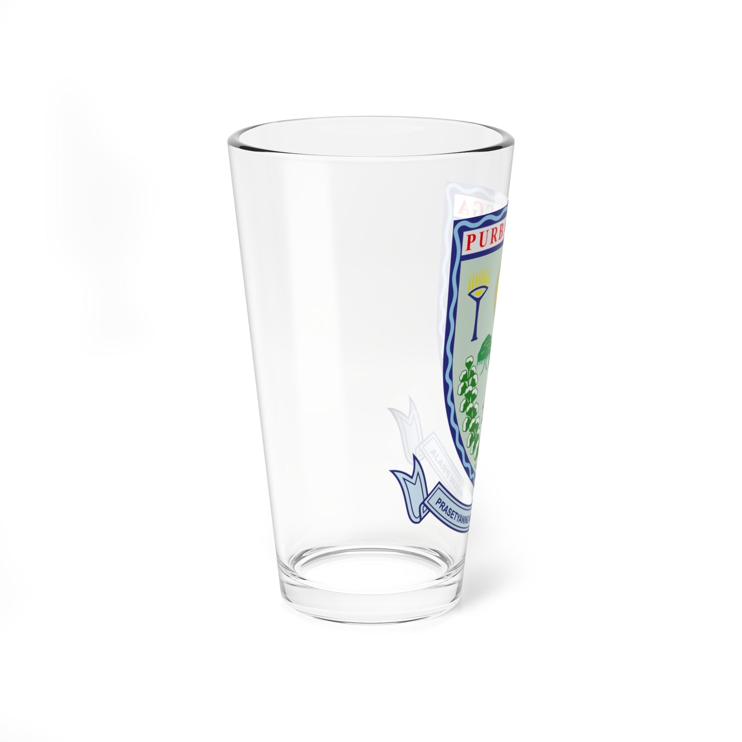 Seal of Purbalingga Regency (Indonesia) (Coat of Arms) Pint Glass 16oz