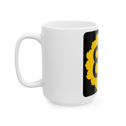 K-82 (Kansas) (Road Sign) White Coffee Mug