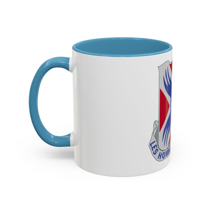 877 Engineer Battalion (U.S. Army) Accent Coffee Mug