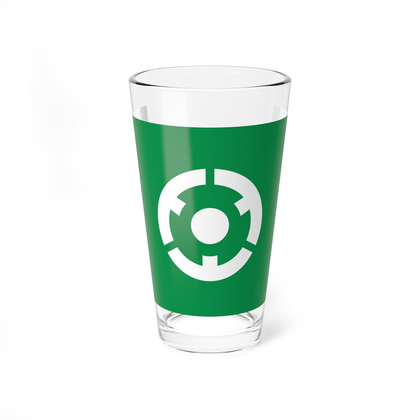 Flag of Tomioka Fukushima (Japan) Pint Glass 16oz