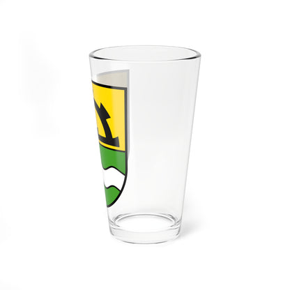 Muolen-coat of arms (Switzerland) (Coat of Arms) Pint Glass 16oz