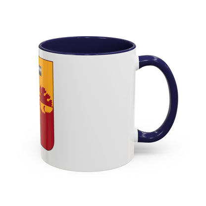 564th Field Artillery Battalion v2 (U.S. Army) Accent Coffee Mug