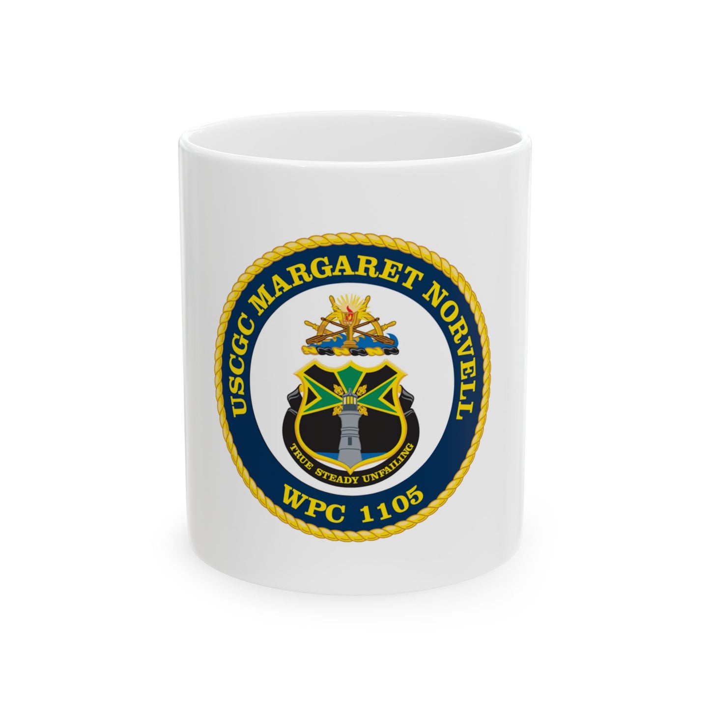 USCGC Margaret Norvell WPC 1105 (U.S. Coast Guard) White Coffee Mug