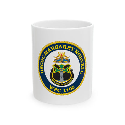 USCGC Margaret Norvell WPC 1105 (U.S. Coast Guard) White Coffee Mug