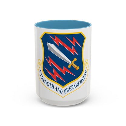 21st Space Wing (U.S. Air Force) Accent Coffee Mug