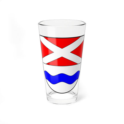 Ruis Kreis wappen (Switzerland) (Coat of Arms) Pint Glass 16oz