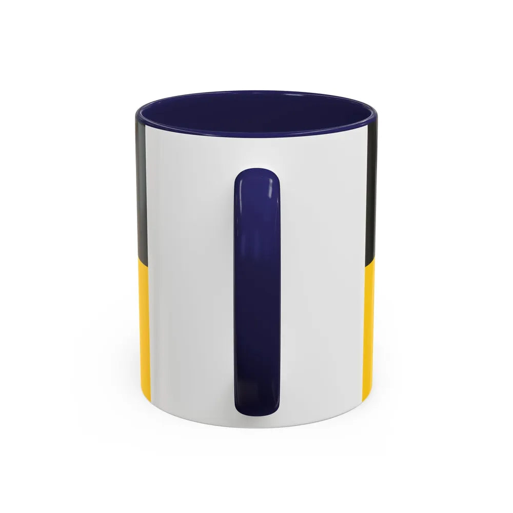 Flag of Gera Germany - Accent Coffee Mug-Go Mug Yourself