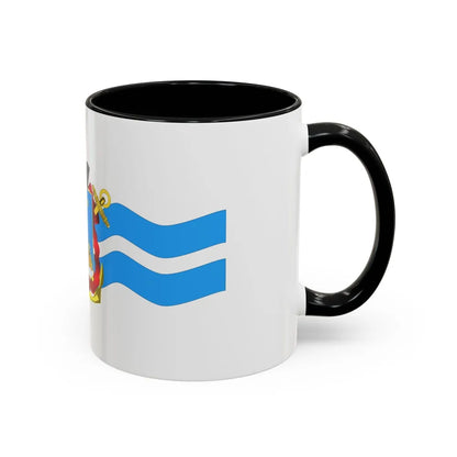 Flag of Mykolaiv Ukraine - Accent Coffee Mug-Go Mug Yourself