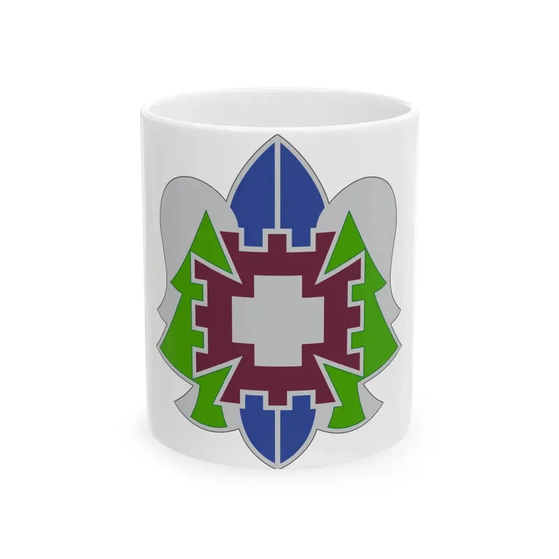 332 Medical Brigade 2 (U.S. Army) White Coffee Mug 11oz - Go Mug Yourself