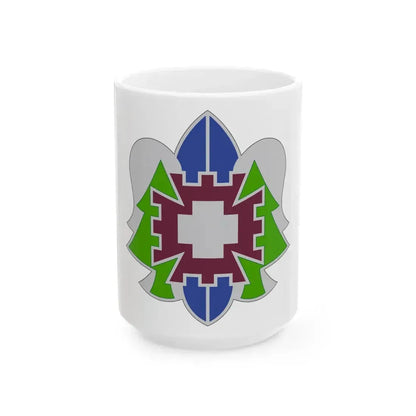 332 Medical Brigade 2 (U.S. Army) White Coffee Mug 15oz - Go Mug Yourself