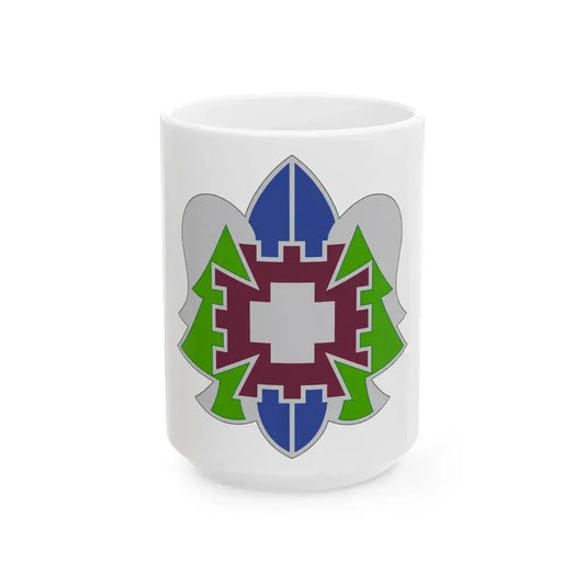 332 Medical Brigade 2 (U.S. Army) White Coffee Mug 15oz - Go Mug Yourself