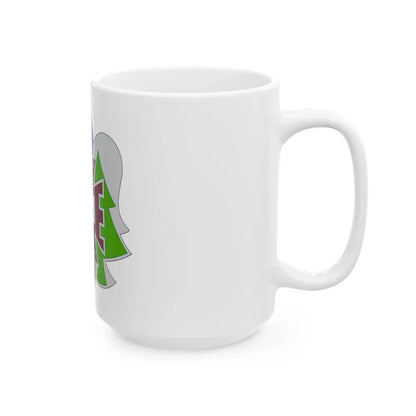 332 Medical Brigade 2 (U.S. Army) White Coffee Mug - Go Mug Yourself