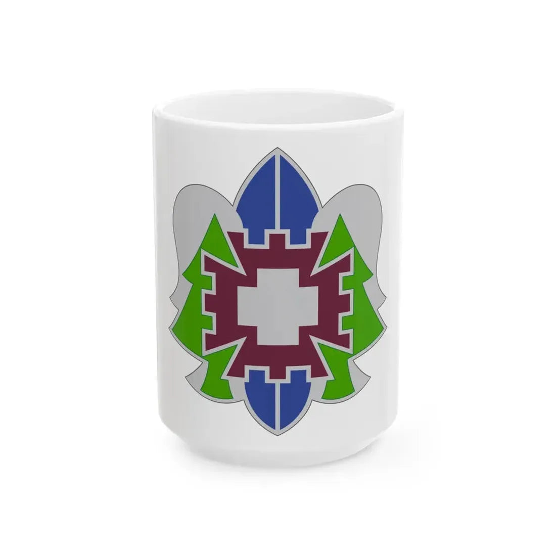 332 Medical Brigade 2 (U.S. Army) White Coffee Mug - Go Mug Yourself