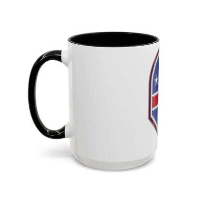 332 Medical Brigade 3 (U.S. Army) Accent Coffee Mug - Go Mug Yourself