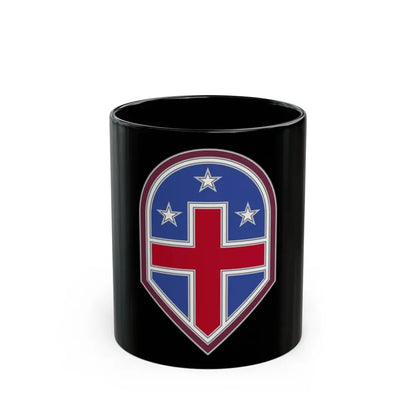 332 Medical Brigade 3 (U.S. Army) Black Coffee Mug 11oz - Go Mug Yourself