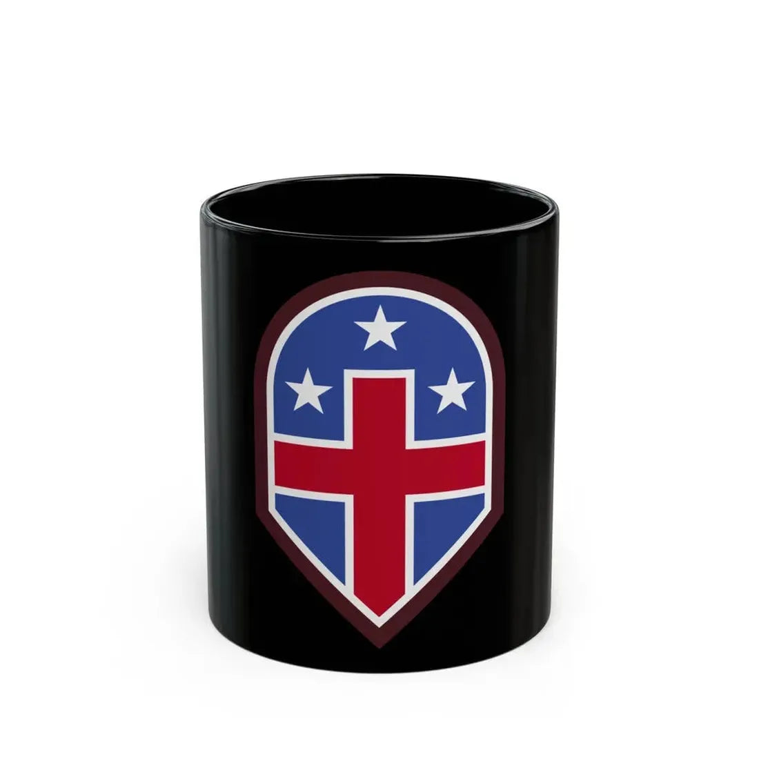 332 Medical Brigade (U.S. Army) Black Coffee Mug 11oz - Go Mug Yourself