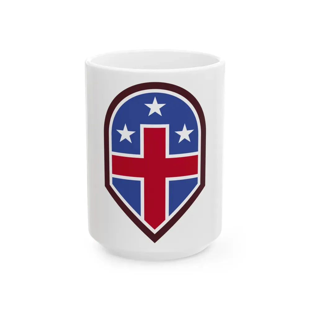 332 Medical Brigade (U.S. Army) White Coffee Mug 15oz - Go Mug Yourself