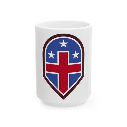 332 Medical Brigade (U.S. Army) White Coffee Mug 15oz - Go Mug Yourself