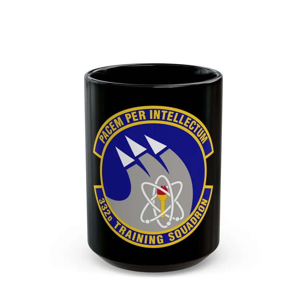 332 Training Squadron AETC (U.S. Air Force) Black Coffee Mug-15oz-Go Mug Yourself