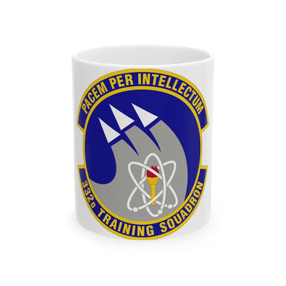 332 Training Squadron AETC (U.S. Air Force) White Coffee Mug-11oz-Go Mug Yourself