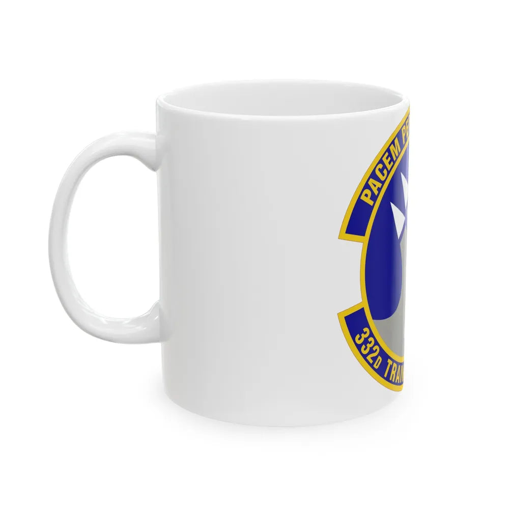 332 Training Squadron AETC (U.S. Air Force) White Coffee Mug-Go Mug Yourself