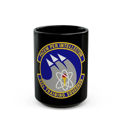 332 Training Squadron AETC (U.S. Air Force) Black Coffee Mug 15oz - Go Mug Yourself