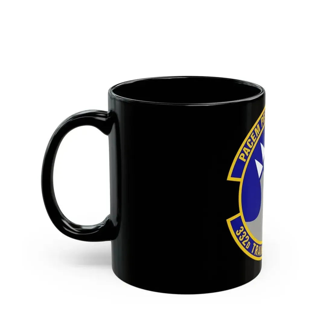 332 Training Squadron AETC (U.S. Air Force) Black Coffee Mug - Go Mug Yourself