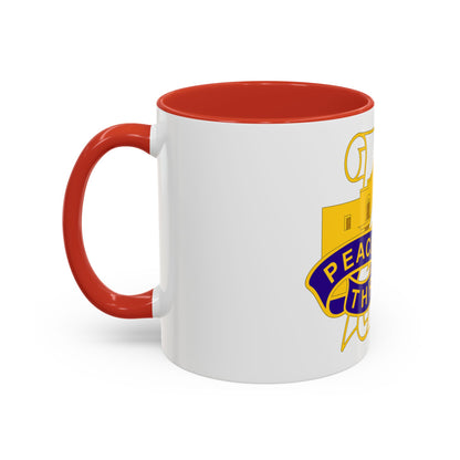 321 Civil Affairs Brigade 2 (U.S. Army) Accent Coffee Mug