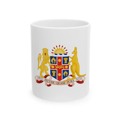 Coat of Arms of New South Wales - White Coffee Mug