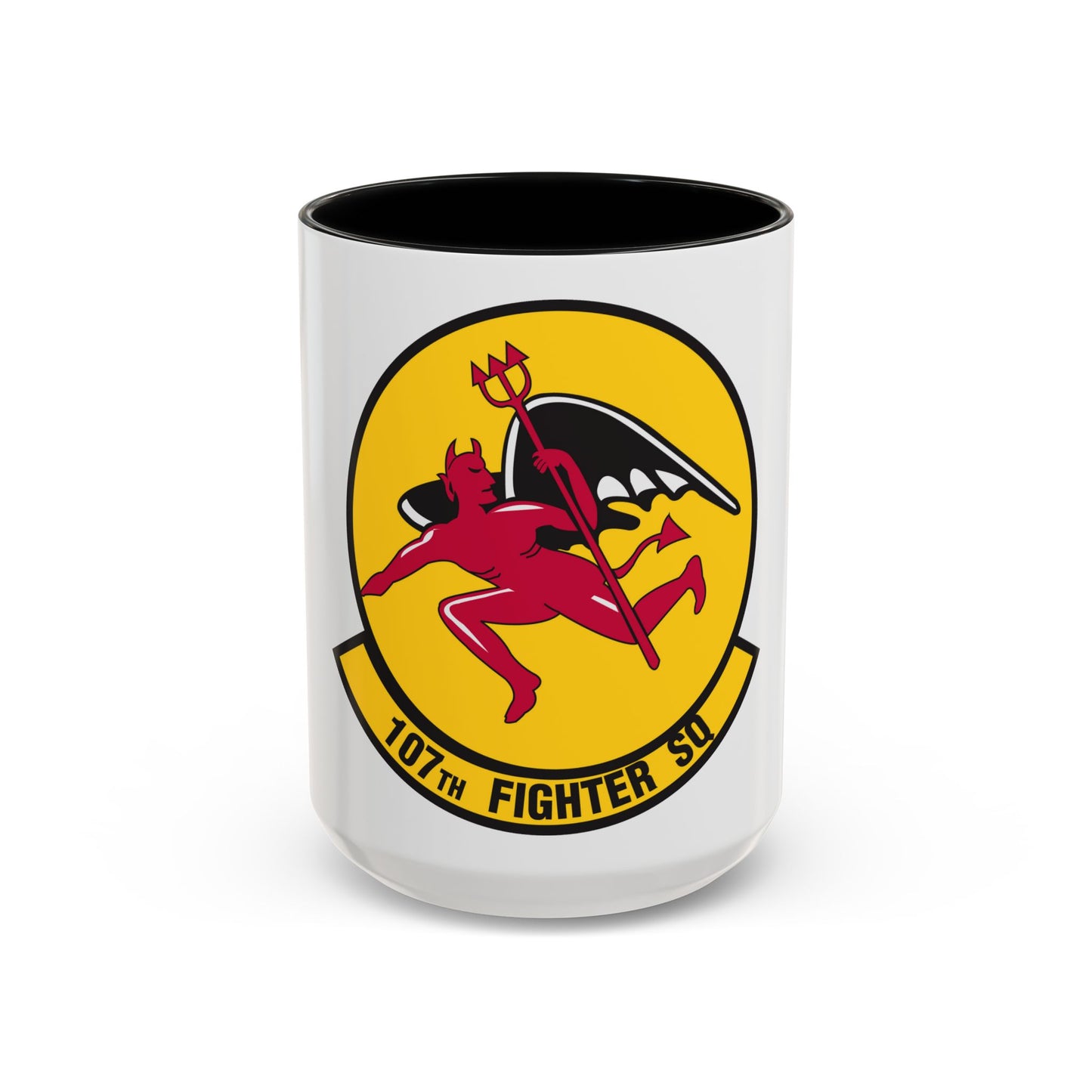 107th Fighter Squadron (U.S. Air Force) Accent Coffee Mug