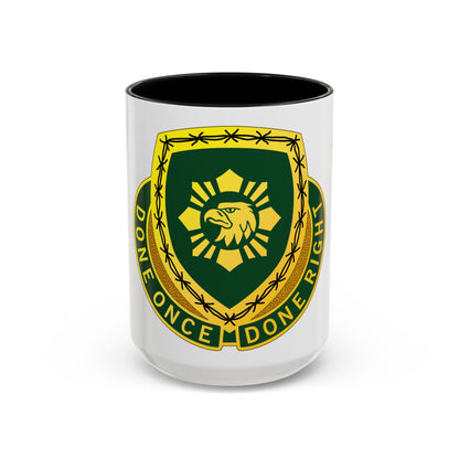 744 Military Police Battalion (U.S. Army) Accent Coffee Mug