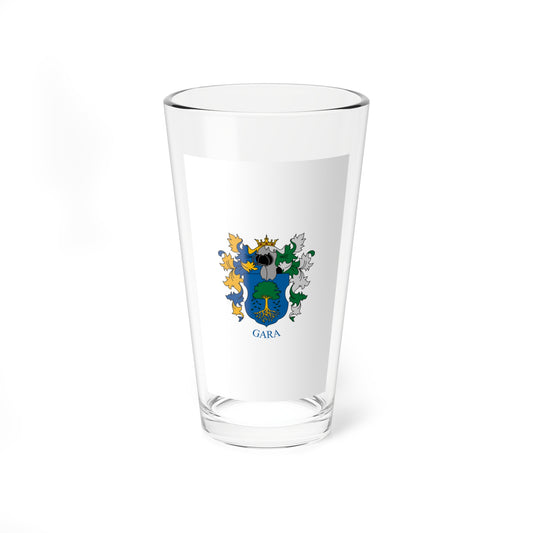 Flag of Gara Hungary (Hungary) Pint Glass 16oz