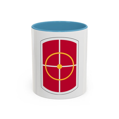 420th Engineer Brigade (U.S. Army) Accent Coffee Mug