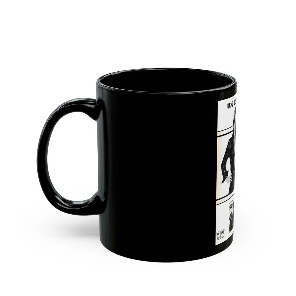 Suzi Quatro 1974 (Music Poster) Black Coffee Mug-Go Mug Yourself