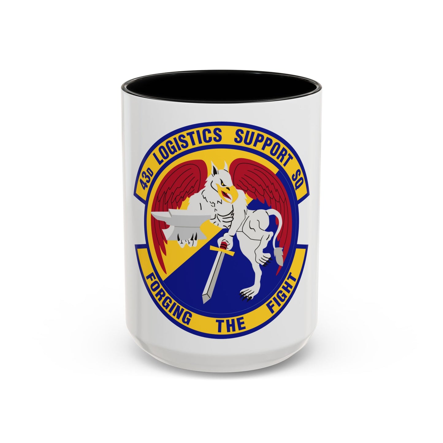 43d Logistics Support Squadron (U.S. Air Force) Accent Coffee Mug