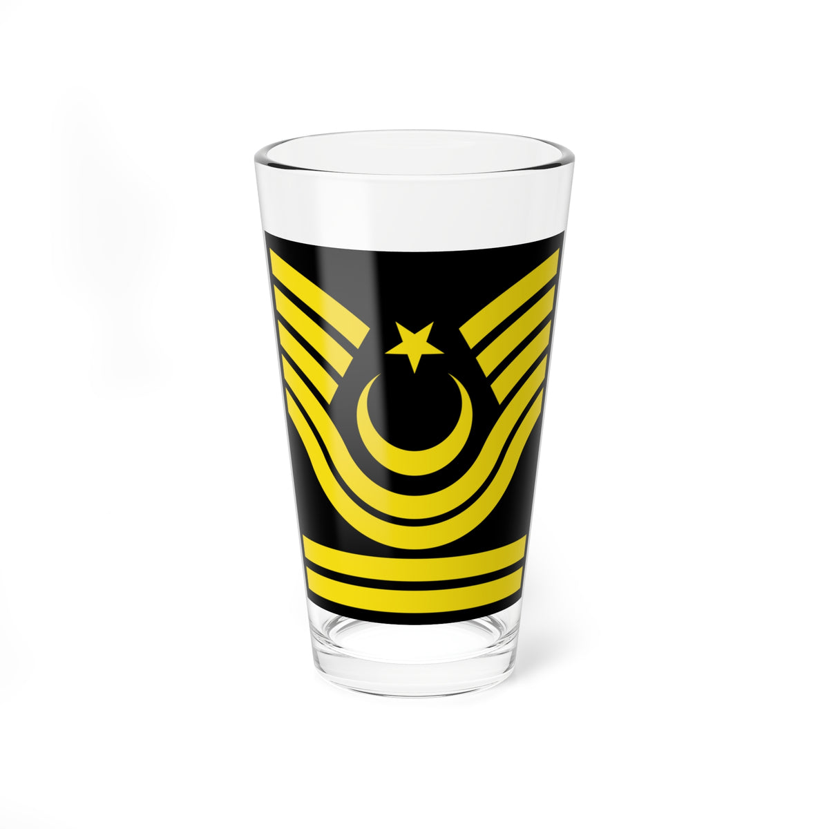 Army TUR OR 07 1 (Turkey) (Military Rank) Pint Glass 16oz