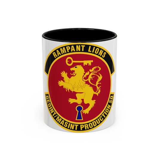 Geospatial Intelligence Measurement & Signatures Intelligence Production Squadron (U.S. Air Force) Accent Coffee Mug