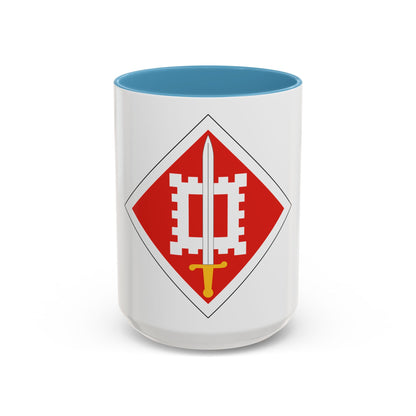 18th Engineer Brigade (U.S. Army) Accent Coffee Mug