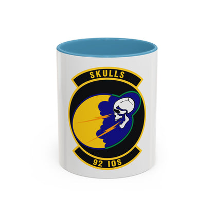 92 Information Operations Squadron ACC (U.S. Air Force) Accent Coffee Mug