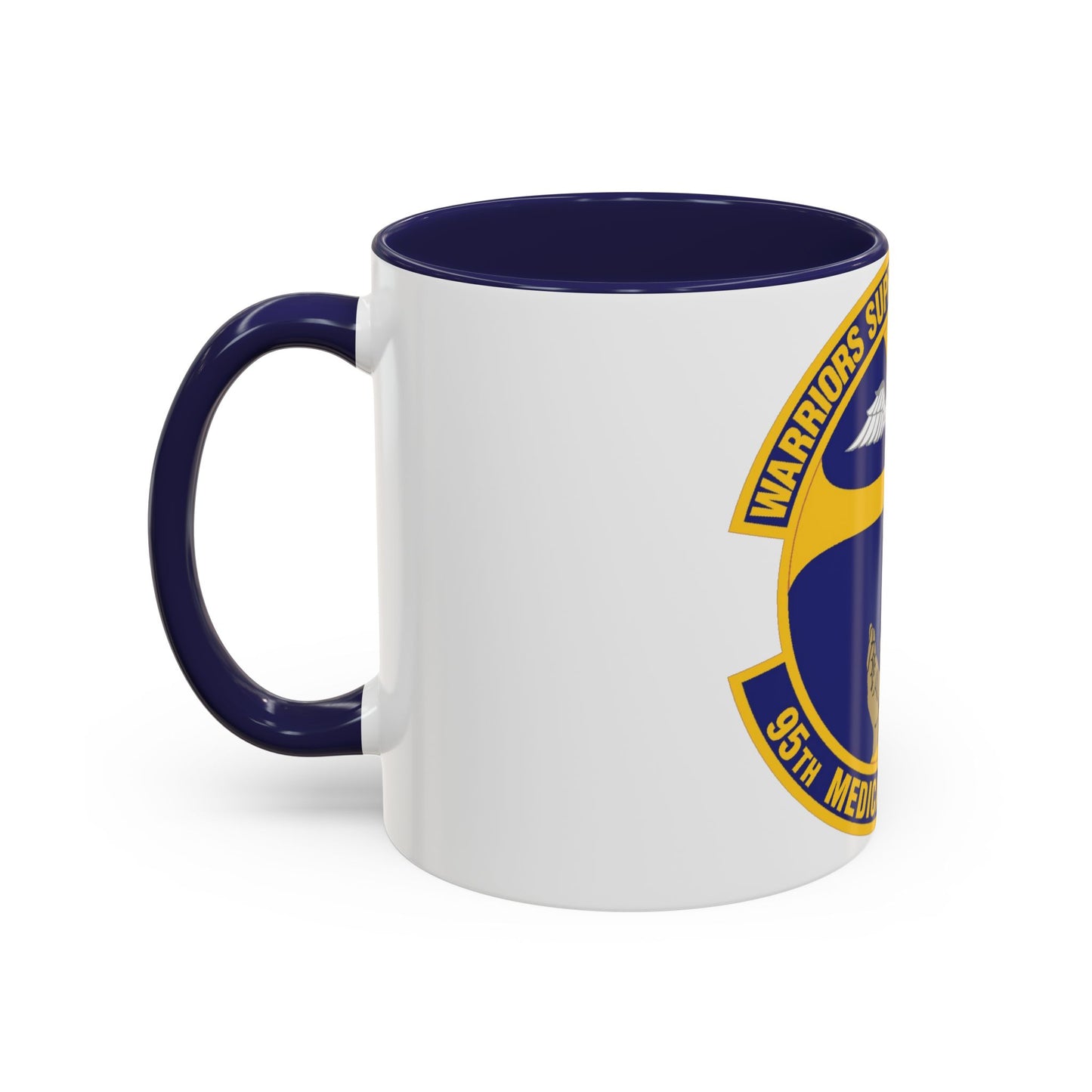 95th Medical Support Squadron (U.S. Air Force) Accent Coffee Mug