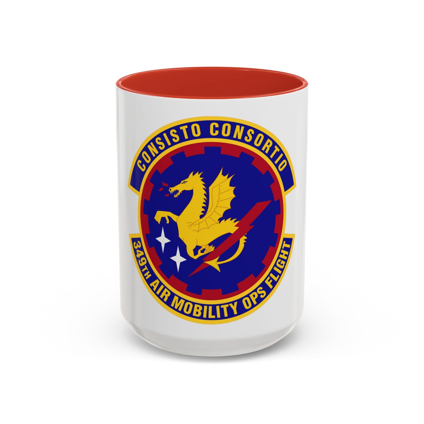 349th Air Mobility Operations Flight (U.S. Air Force) Accent Coffee Mug