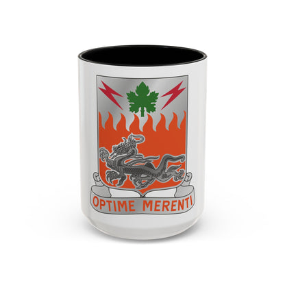 307 Signal Battalion (U.S. Army) Accent Coffee Mug