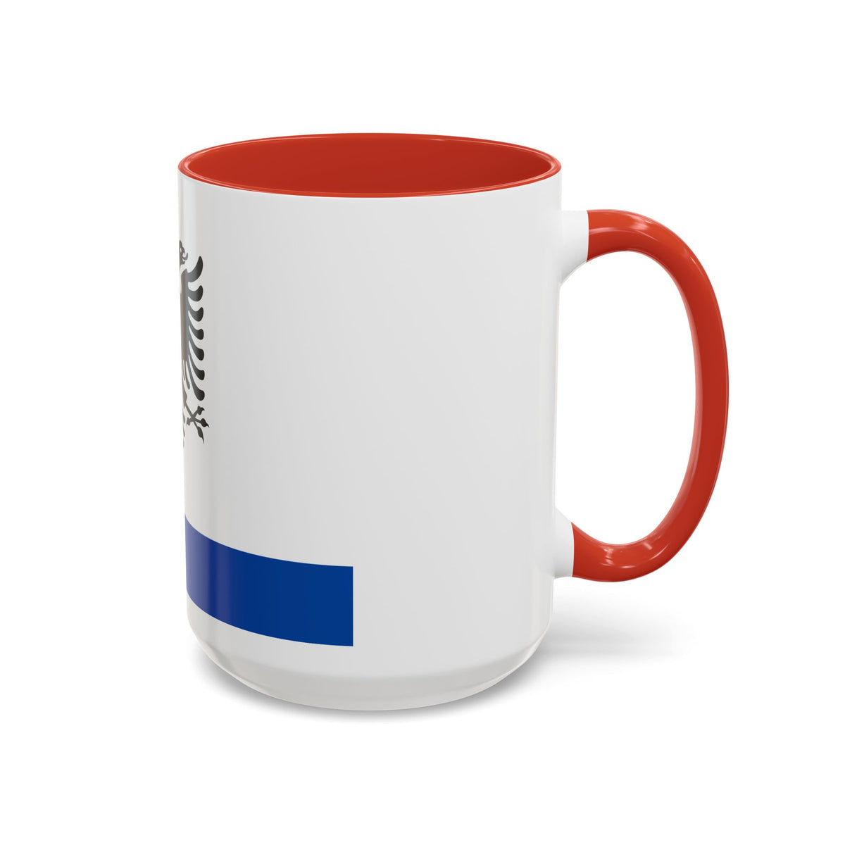 Government Ensign of Albania - Accent Coffee Mug