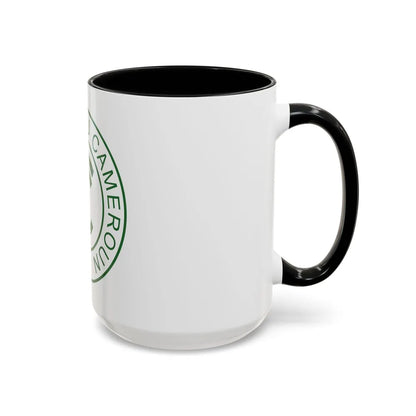 Emblem of French Cameroon - Accent Coffee Mug-Go Mug Yourself